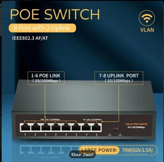 Poe Switch 8